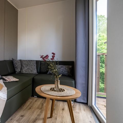 Stacaravan 6 personen - Premium hut met 3 slaapkamers