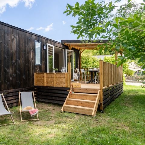 Stacaravan 6 personen - Premium hut met 3 slaapkamers