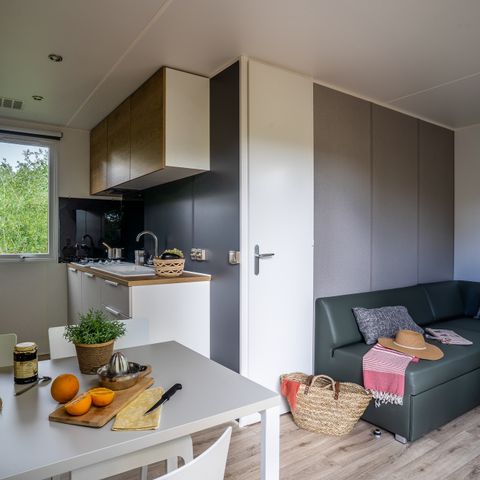 Mobilheim 6 Personen - Premium-Hütte 3 Schlafzimmer