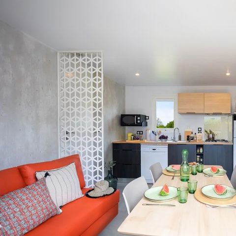 BUNGALOW 4 personnes - Cabane Privilège 2 chambres 2 salles de bain