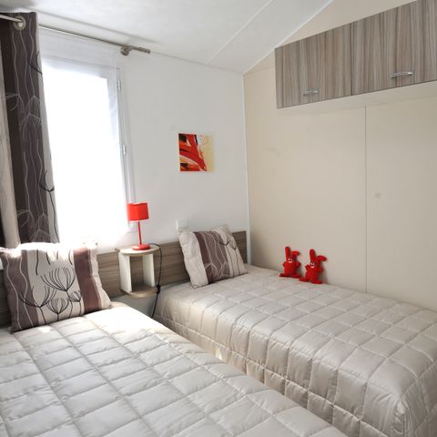 Stacaravan 6 personen - PASSIE - TV - PLANCHA