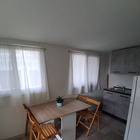 MOBILHOME 4 personas - SENZA VISTA LAGO 30mq con terrazo aperto