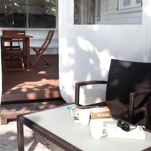 CASA MOBILE 4 persone - SENZA VISTA LAGO 24mq terrazzo/veranda chiuso