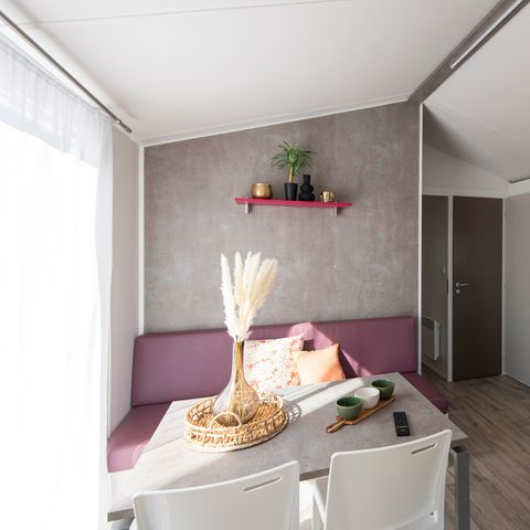 Mobilhome 6 personas - CASA RURAL - 2 habitaciones - TV