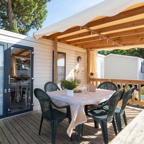Mobilhome 6 personnes - COTTAGE - 3 Chambres - TV