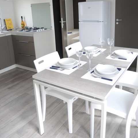 Mobilheim 6 personen - COTTAGE - 3 Schlafzimmer - TV