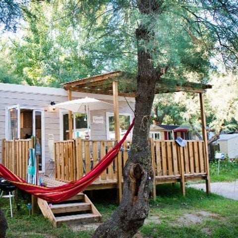 MOBILE HOME 6 people - Mobile-home | Comfort XL | 2 Bedrooms | 4/6 Pers. | Raised terrace | Air conditioning