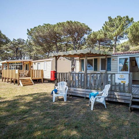 BUNGALOW 6 personnes - Classic | 3 Ch. | 6 Pers. | Terrasse surélevée | Clim.