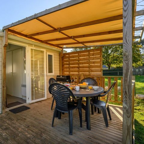 MOBILHOME 8 personas - Mobil-home | Confort | 3 Dormitorios | 6/8 Pers. | Terraza elevada | Aire acondicionado