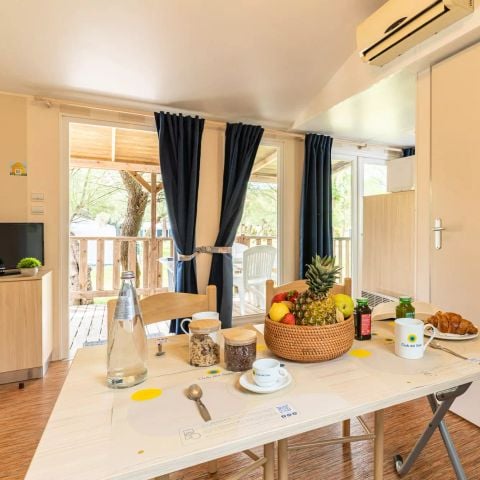 Stacaravan 5 personen - Comfort Stacaravan 3 Slaapkamers 5 Personen (4 volwassenen + 1 kind - 10 jaar) Airconditioning