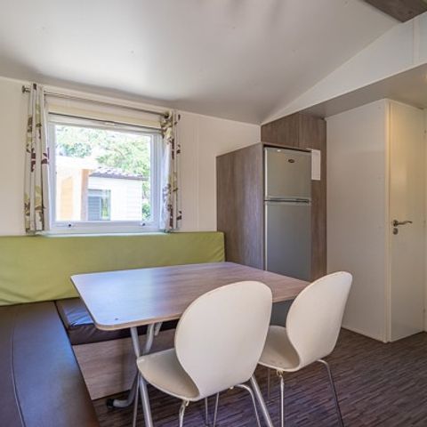 Mobilheim 6 Personen - Classic | 2 Zi. | 4/6 Pers. | Hochterrasse | Klim.