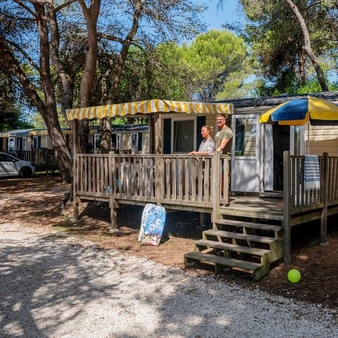 MOBILHOME 6 personnes - Comfort XL | 3 Ch. | 6 Pers. | Terrasse surélevée | Clim.