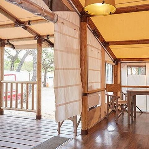 Tent 5 personen - Safaritent | 2 Ch. | 4/5 Pers. | Klimaat.