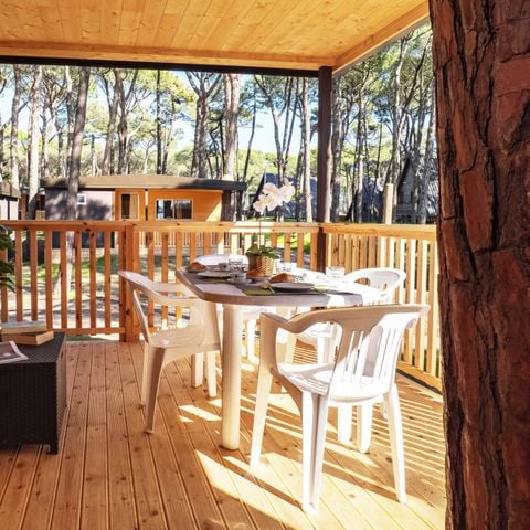 Stacaravan 4 personen - Bungalow Superior