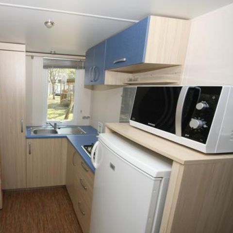 Stacaravan 5 personen - Groen - Lido degli Estensi' - Airconditioning-TV