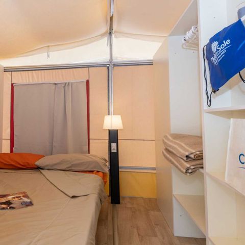 CANVAS AND WOOD TENT 5 people - Lodge Dog Tent