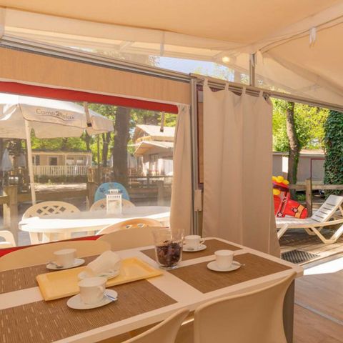 TENTE TOILE ET BOIS 5 personnes - Tente Lodge Dog