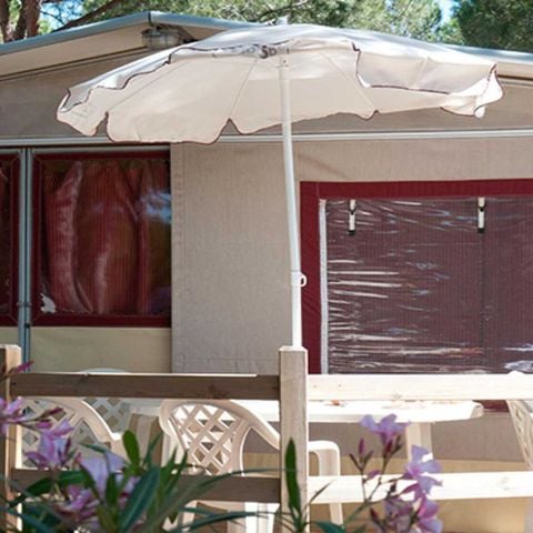 TENTE TOILE ET BOIS 5 personnes - Tente Lodge Dog