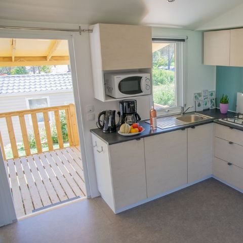 BUNGALOW 5 personnes - MH2 CONFORT + (CLIM)