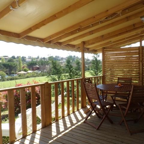 Mobilheim 4 Personen - MH2 PRIVILEGE PREMIUM (TV + KLIMAANLAGE)