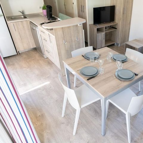 MOBILE HOME 6 people - MH3 PRIVILEGE PREMIUM (TV + A/C)