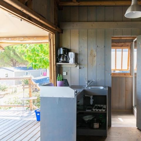 UNIEKE ACCOMMODATIE 5 personen - CANVAS LODGE OP PALEN