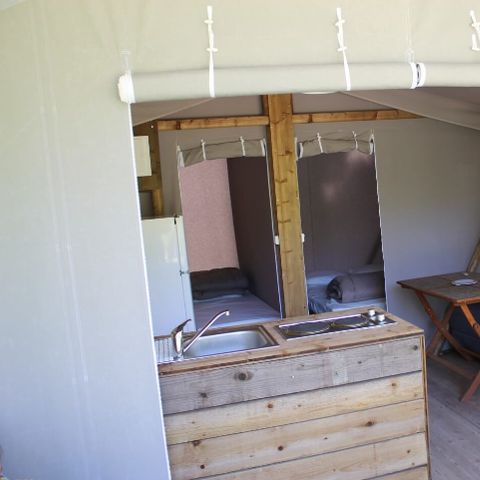 SISTEMAZION ATIPICHE 5 persone - LODGE DI TELA SU PALAFITTE