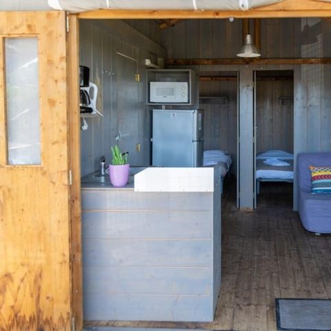 SISTEMAZION ATIPICHE 5 persone - LODGE DI TELA SU PALAFITTE