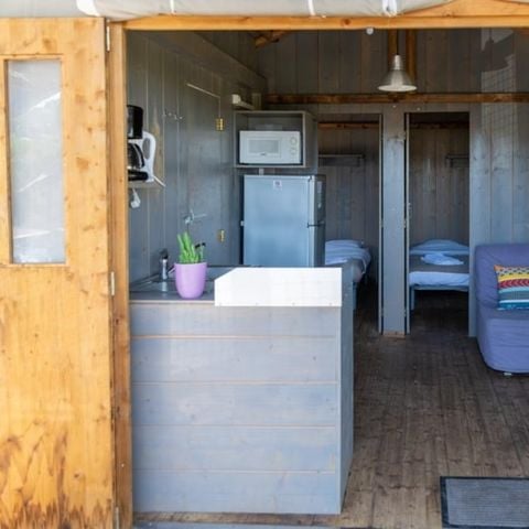 Unusual 5 persons - CANVAS LODGE ON STILTS