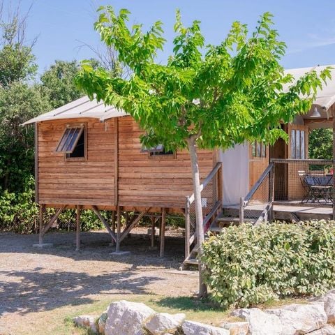 Allogi 5 persone - LODGE FLOREALE IN LEGNO SU PALAFITTE