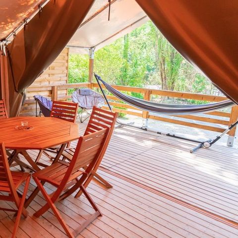 Tent 5 persons - FREE FLOWER without sanitary facilities or water supply