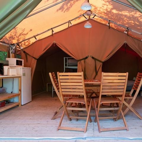 Tenda 5 persone - FIORE LIBERO senza servizi igienici o approvvigionamento idrico