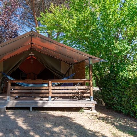 Zelt 5 Personen - FREE FLOWER ohne Sanitäranlagen und Wasserversorgung