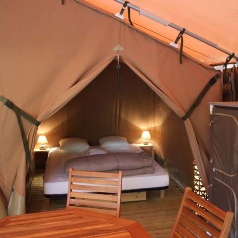 Tenda 5 persone - FIORE LIBERO senza servizi igienici o approvvigionamento idrico
