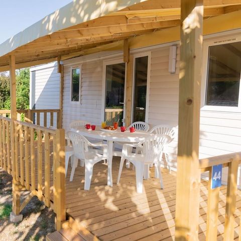 Mobilheim 5 Personen - Comfort XL 30,5 m²