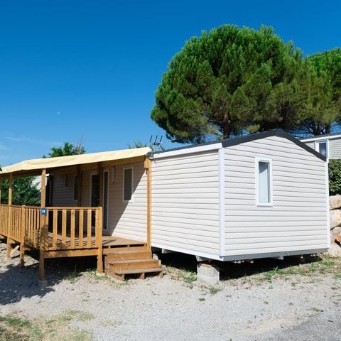Mobilheim 8 personen - Premium-Zimmer mit 4 Schlafzimmern, 40 m²