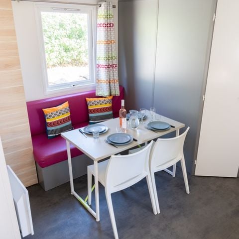 MOBILHOME 4 personas - Loggia Confort 24 m² 2 habitaciones + terraza cubierta + TV