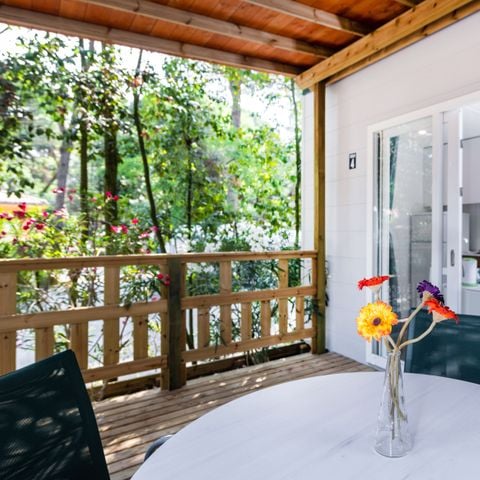 Mobile home 2 persons - VIOLA (includes pool, gym and beach service)