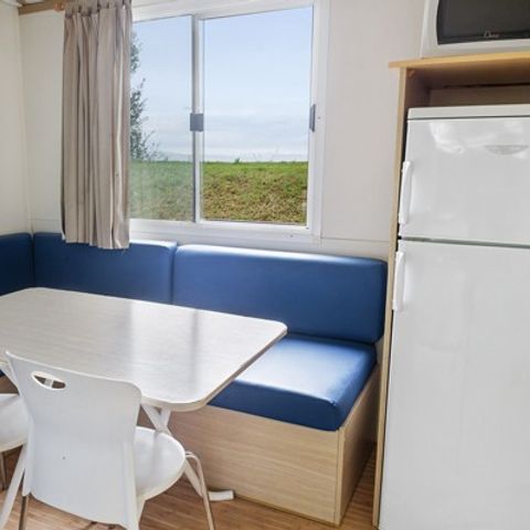 Mobile home 4 persons - Classic | 2 Bedrooms | 4 Pers |* Raised terrace* | 1 Bathroom | Air conditioning