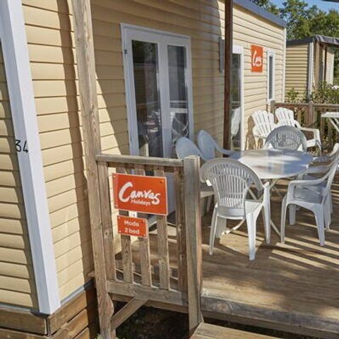 Mobile home 6 persons - Comfort | 2 Bedrooms | 4/6 Pers | Raised terrace | Air conditioning