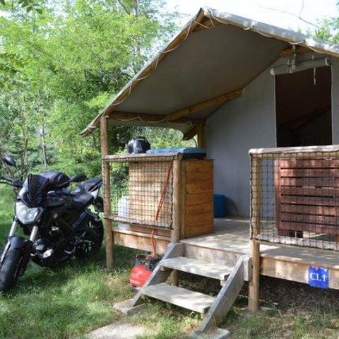 TENTE TOILE ET BOIS 2 personnes - Lodge - sans sanitaire