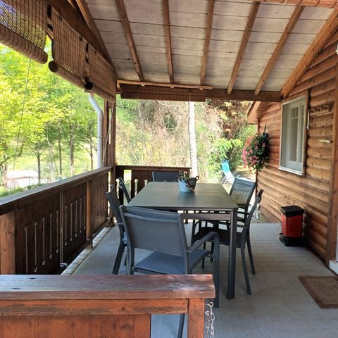 CHALET 4 personas - Chalet de madera con SPA privado