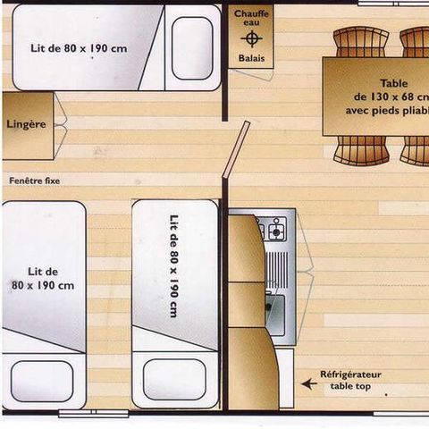 Mobilheim 5 personen - ECO