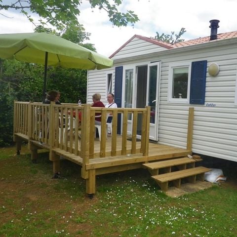 Mobilhome 5 personas - MH COMFORT + terraza 15 m2