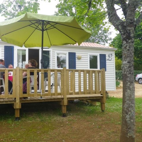 Mobilhome 5 personas - MH COMFORT + terraza 15 m2