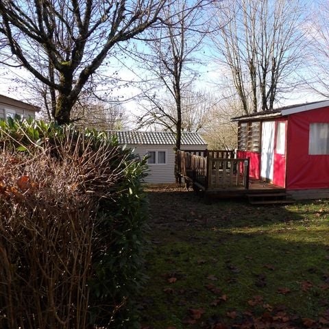 Canvas bungalow 5 persons - TITHOME without sanitary facilities 26 sqm