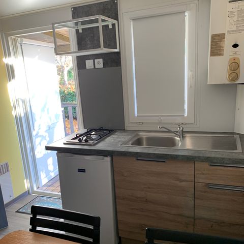 MOBILHOME 3 personnes - MH OPHEA 16 m²Terrasse Couverte