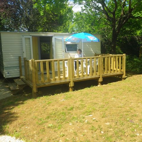 Mobilheim 4 Personen - MH BAMBI ohne Sanitäranlagen 20 m²