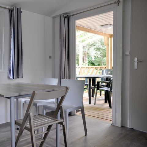 MOBILHOME 4 personas - Mobil-Home Confort 25m² Loggia - 2 habitaciones + Terraza cubierta 4 pers