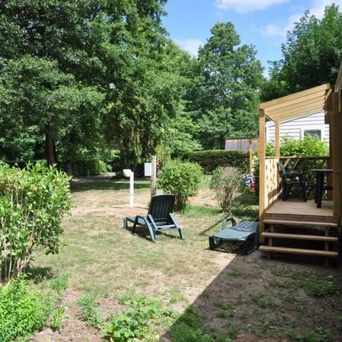 MOBILHOME 4 personnes - Mobil-Home Confort 25m² Loggia - 2 chambres + Terrasse couverte 4 pers